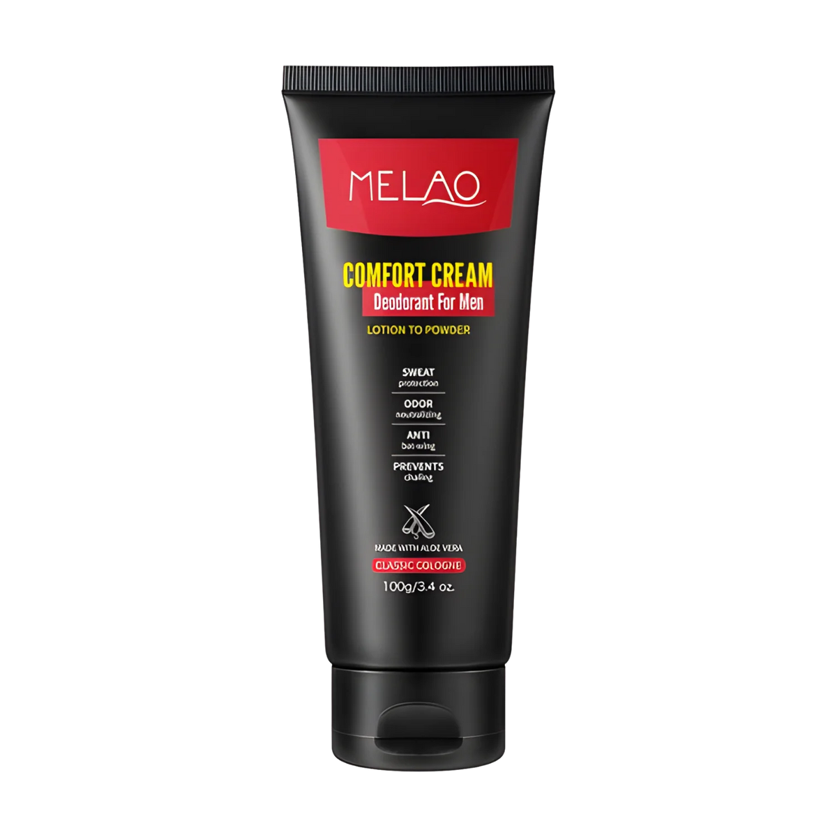 100g Melao Comfort kremdeodorant for menn